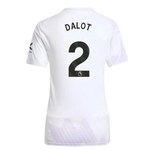 2025-2026 Man Utd Away Shirt (Womens) (Dalot 2)