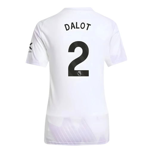 2025-2026 Man Utd Away Shirt (Womens) (Dalot 2)