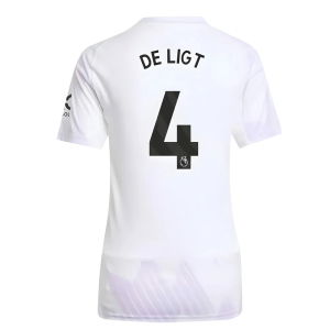 2025-2026 Man Utd Away Shirt (Womens) (De Ligt 4)