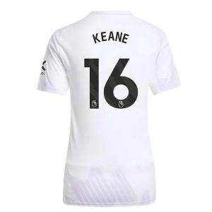 2025-2026 Man Utd Away Shirt (Womens) (Keane 16)