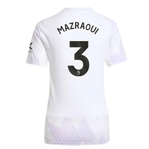 2025-2026 Man Utd Away Shirt (Womens) (Mazraoui 3)