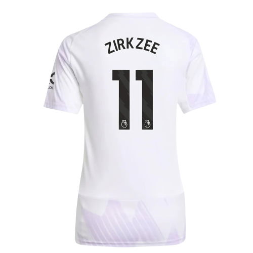 2025-2026 Man Utd Away Shirt (Womens) (Zirkzee 11)