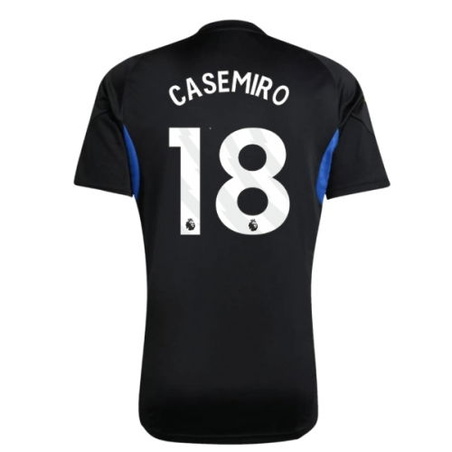 2025-2026 Man Utd EU Training Jersey (Black) (Casemiro 18)