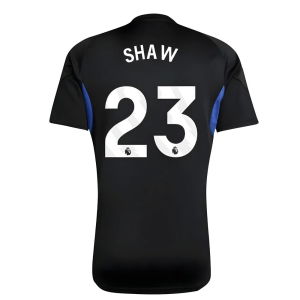 2025-2026 Man Utd EU Training Jersey (Black) - Kids (Shaw 23)