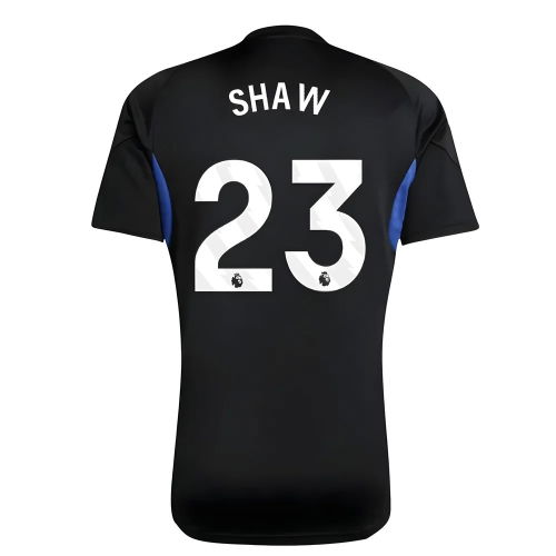 2025-2026 Man Utd EU Training Jersey (Black) - Kids (Shaw 23)