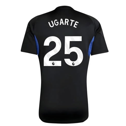 2025-2026 Man Utd EU Training Jersey (Black) - Kids (Ugarte 25)