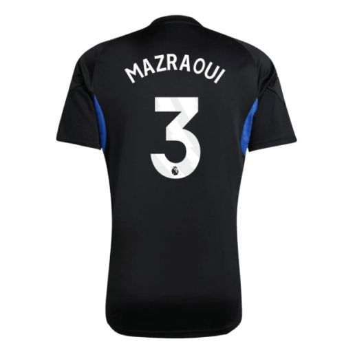 2025-2026 Man Utd EU Training Jersey (Black) (Mazraoui 3)
