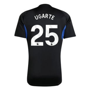 2025-2026 Man Utd EU Training Jersey (Black) (Ugarte 25)