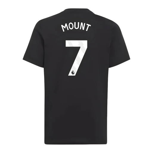 2025-2026 Man Utd EU Training Tee (Black) (Mount 7)