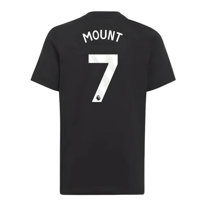2025-2026 Man Utd EU Training Tee (Black) (Mount 7)