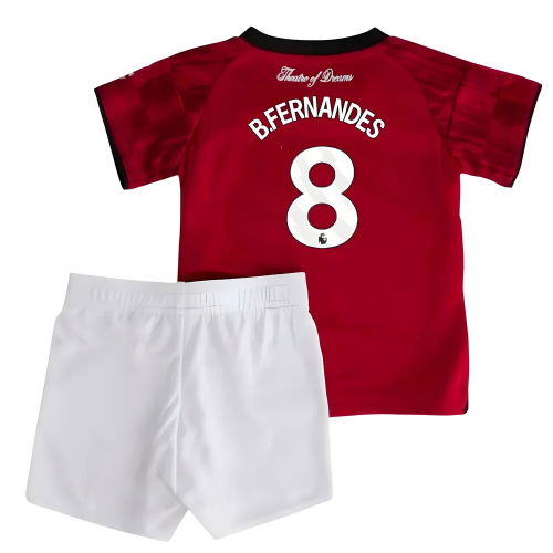2025-2026 Man Utd Home Baby Kit (B.Fernandes 8)