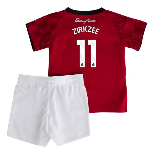 2025-2026 Man Utd Home Baby Kit (Zirkzee 11)