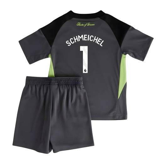 2025-2026 Man Utd Home Goalkeeper Mini Kit (Schmeichel 1)