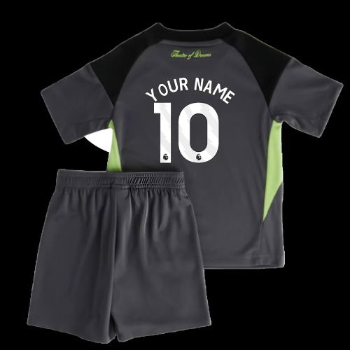 2025-2026 Man Utd Home Goalkeeper Mini Kit (Your Name)