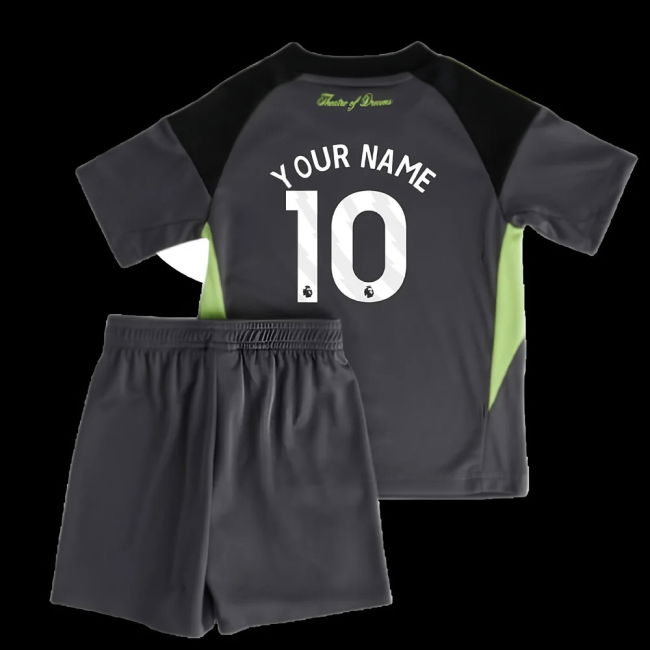 2025-2026 Man Utd Home Goalkeeper Mini Kit (Your Name)