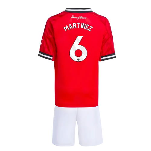 2025-2026 Man Utd Home Mini Kit (Martinez 6)