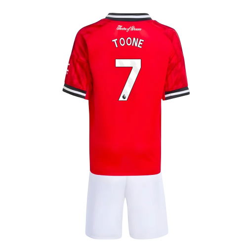 2025-2026 Man Utd Home Mini Kit (Toone 7)