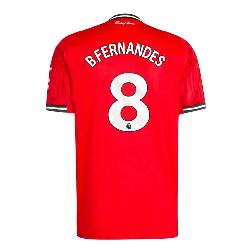2025-2026 Man Utd Home Shirt (B.Fernandes 8)