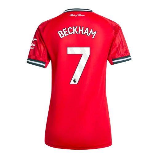 2025-2026 Man Utd Home Shirt (Womens) (Beckham 7)
