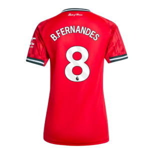2025-2026 Man Utd Home Shirt (Womens) (B.Fernandes 8)