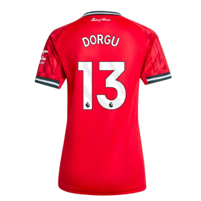 2025-2026 Man Utd Home Shirt (Womens) (Dorgu 13)