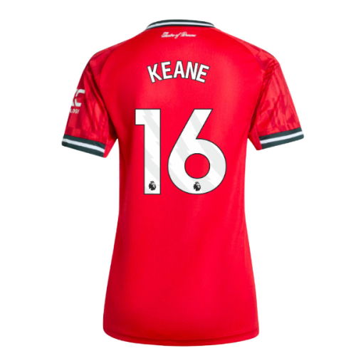 2025-2026 Man Utd Home Shirt (Womens) (Keane 16)