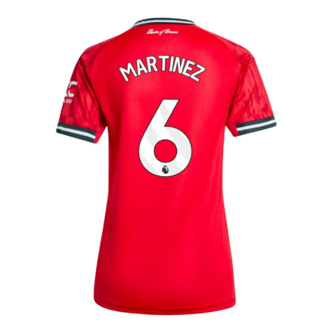 2025-2026 Man Utd Home Shirt (Womens) (Martinez 6)