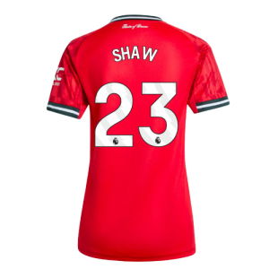2025-2026 Man Utd Home Shirt (Womens) (Shaw 23)