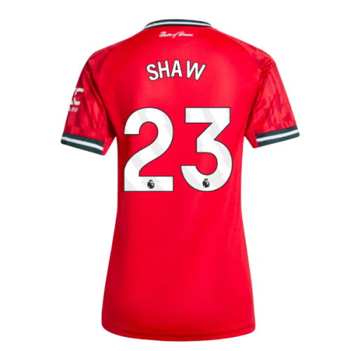 2025-2026 Man Utd Home Shirt (Womens) (Shaw 23)
