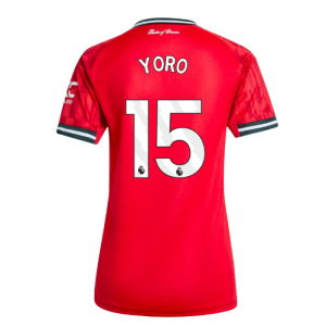2025-2026 Man Utd Home Shirt (Womens) (Yoro 15)