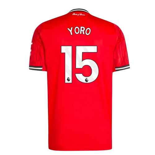 2025-2026 Man Utd Home Shirt (Yoro 15)
