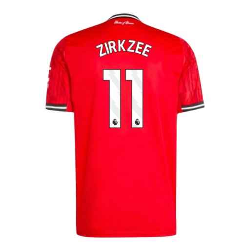 2025-2026 Man Utd Home Shirt (Zirkzee 11)