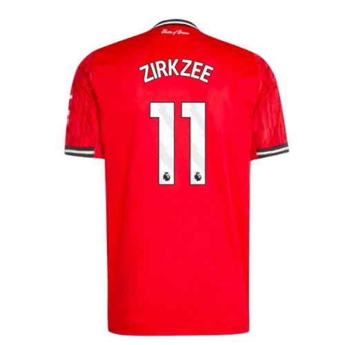 2025-2026 Man Utd Home Shirt (Zirkzee 11)