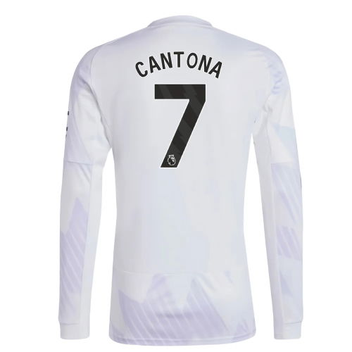2025-2026 Man Utd Long Sleeve Away Shirt (Cantona 7)