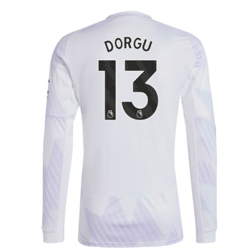 2025-2026 Man Utd Long Sleeve Away Shirt (Dorgu 13)