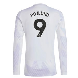 2025-2026 Man Utd Long Sleeve Away Shirt (Hojlund 9)