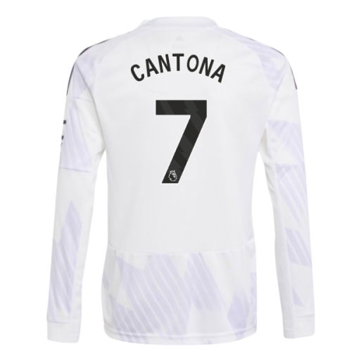2025-2026 Man Utd Long Sleeve Away Shirt (Kids) (Cantona 7)