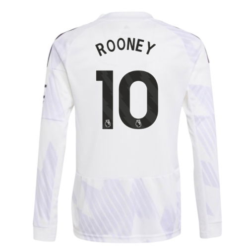 2025-2026 Man Utd Long Sleeve Away Shirt (Kids) (Rooney 10)