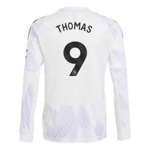 2025-2026 Man Utd Long Sleeve Away Shirt (Kids) (Thomas 9)