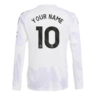 2025-2026 Man Utd Long Sleeve Away Shirt (Kids)
