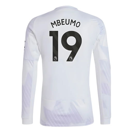 2025-2026 Man Utd Long Sleeve Away Shirt (Mbeumo 19)