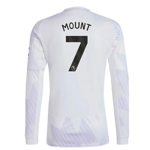 2025-2026 Man Utd Long Sleeve Away Shirt (Mount 7)