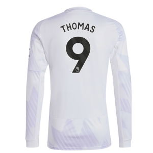 2025-2026 Man Utd Long Sleeve Away Shirt (Thomas 9)