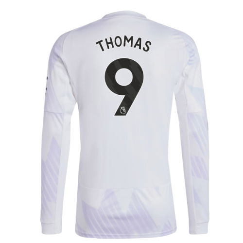 2025-2026 Man Utd Long Sleeve Away Shirt (Thomas 9)