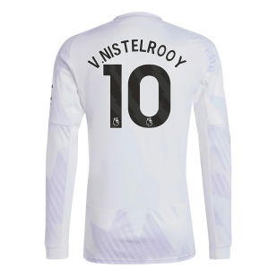 2025-2026 Man Utd Long Sleeve Away Shirt (V.Nistelrooy 10)