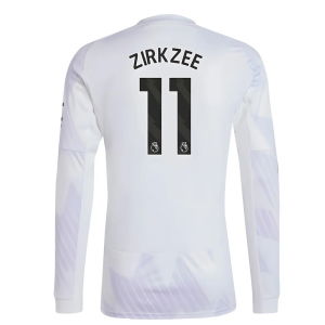 2025-2026 Man Utd Long Sleeve Away Shirt (Zirkzee 11)
