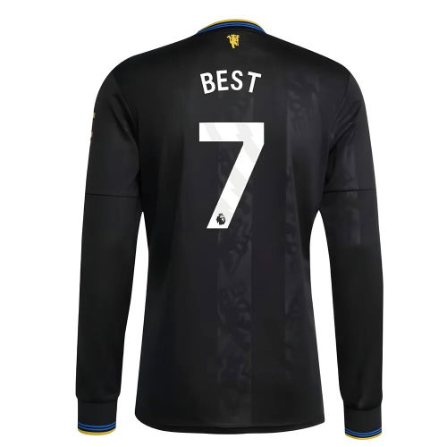 2025-2026 Man Utd Long Sleeve Third Shirt (Best 7)