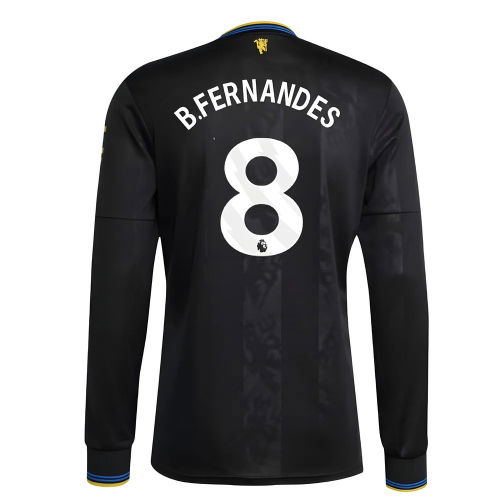 2025-2026 Man Utd Long Sleeve Third Shirt (B.Fernandes 8)