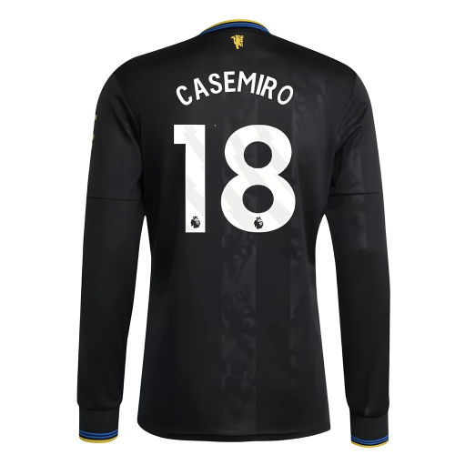 2025-2026 Man Utd Long Sleeve Third Shirt (Casemiro 18)