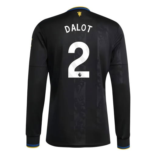 2025-2026 Man Utd Long Sleeve Third Shirt (Dalot 2)